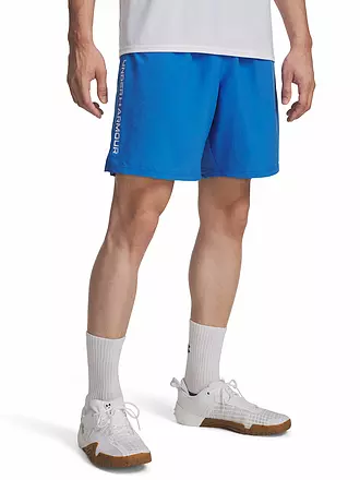 UNDER ARMOUR | Short da uomo UA Woven Wordmark | blau